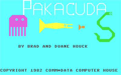 Pakacuda - Screenshot - Game Title Image