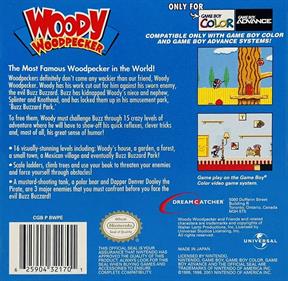 Woody Woodpecker - Box - Back Image