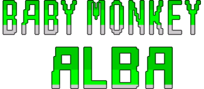 Baby Monkey Alba - Clear Logo Image