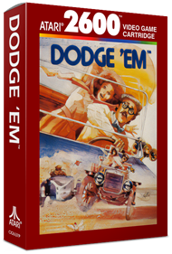 Dodge 'Em - Box - 3D Image