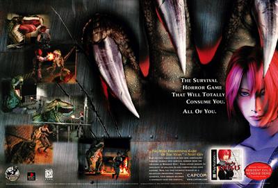 Dino Crisis - Advertisement Flyer - Front Image