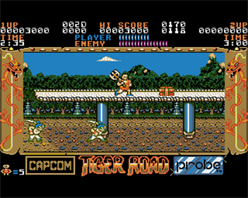Tiger Road - Screenshot - Gameplay Image