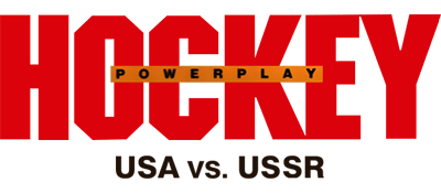 Powerplay Hockey: USA vs. USSR - Clear Logo Image