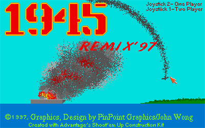 1945 Remix '97 - Screenshot - Game Title Image