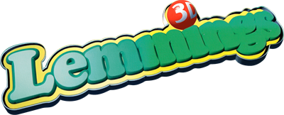3D Lemmings - Clear Logo Image