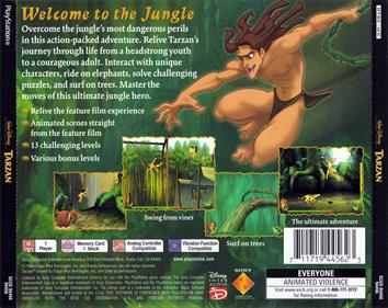 Tarzan - Box - Back Image
