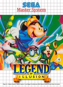 Legend of Illusion Starring Mickey Mouse - Fanart - Box - Front