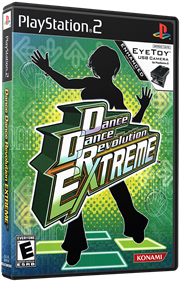 Dance Dance Revolution Extreme - Box - 3D Image