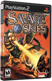 Savage Skies - Box - 3D Image