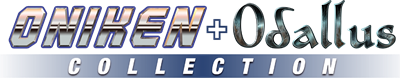 Oniken + Odallus Collection - Clear Logo Image