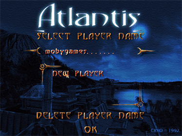 Atlantis: The Lost Tales - Screenshot - Game Title Image