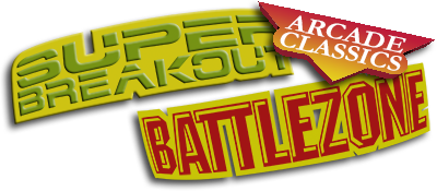 Arcade Classics: Super Breakout / Battlezone - Clear Logo Image