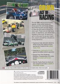 Golden Age of Racing - Box - Back Image