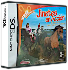 Real Adventures: Wild Horses: The Quest for the Golden Horse - Box - 3D Image