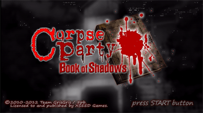 Corpse Party: Book of Shadows - Screenshot - Game Title Image