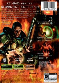 Doom 3: Resurrection of Evil - Box - Back Image