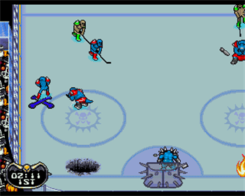 Mutant League Hockey - Screenshot - Gameplay Image