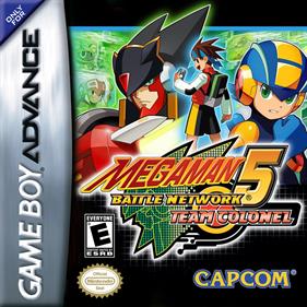 Mega Man Battle Network 5: Team Colonel - Fanart - Box - Front Image