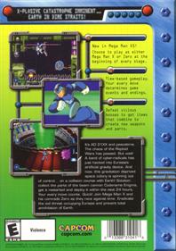 Mega Man X5 - Box - Back Image