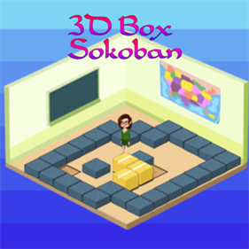 3D Box Sokoban - Fanart - Box - Front Image