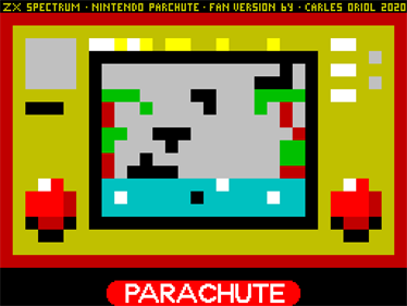 ZX Parachute - Screenshot - Game Title Image