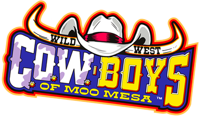 Wild West C.O.W. Boys of Moo Mesa - Clear Logo Image