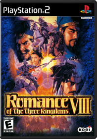 Romance of the Three Kingdoms VIII - Box - Front - Reconstructed Image