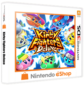 Kirby Fighters Deluxe - Box - 3D Image
