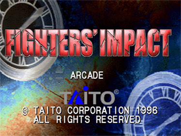 Fighters' Impact - Screenshot - Game Title Image