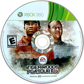 Tiger Woods PGA Tour 14 - Disc Image