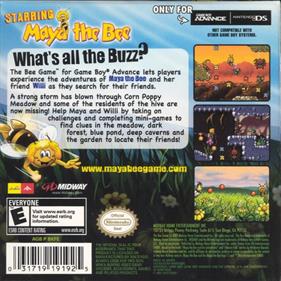 The Bee Game - Box - Back Image