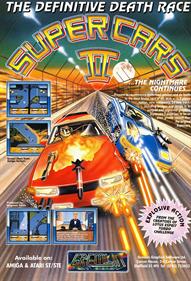 Super Cars II - Advertisement Flyer - Front Image