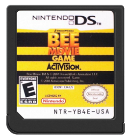 Bee Movie Game - Fanart - Cart - Front Image