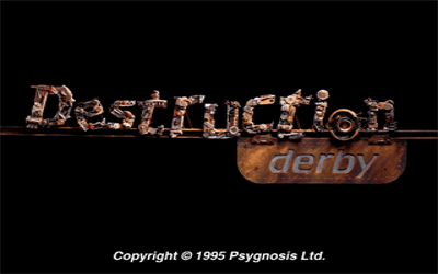 Destruction Derby - Screenshot - Game Title Image