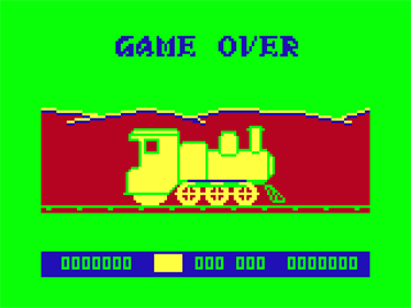 The 6809 Express - Screenshot - Game Over Image