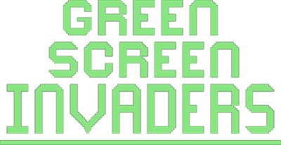 Green/Colour Screen Invaders - Clear Logo Image