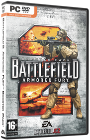 Battlefield 2: Armored Fury Booster Pack - Box - 3D Image