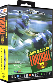 John Madden Football '92 - Box - 3D Image