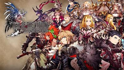 War of the Visions: Final Fantasy Brave Exvius - Advertisement Flyer - Front Image