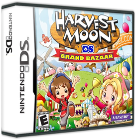 Harvest Moon DS: Grand Bazaar - Box - 3D Image