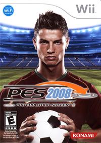 PES 2008: Pro Evolution Soccer - Box - Front Image