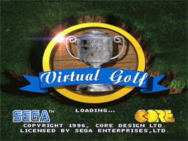 Virtual Golf - Screenshot - Game Title Image