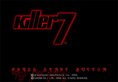 Killer7 - Screenshot - Game Title Image