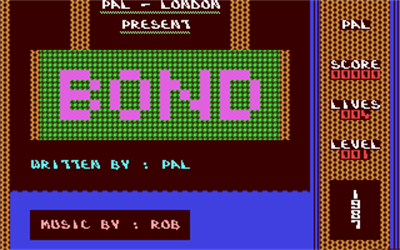 Bond - Screenshot - Game Title Image