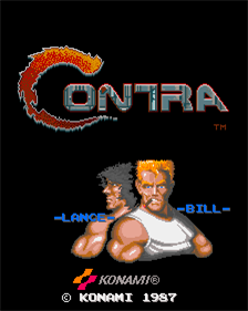 Contra - Screenshot - Game Title Image