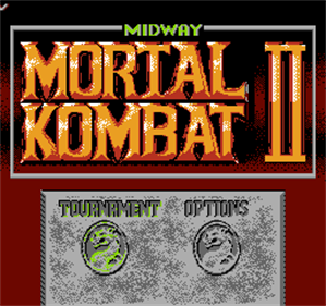 Mortal Kombat II (Hummer Team) - Screenshot - Game Title Image