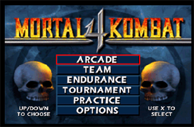 Mortal Kombat 4 - Screenshot - Game Title Image