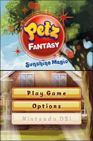 Petz Fantasy Sunshine Magic - Screenshot - Game Title Image