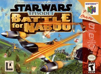 Star Wars: Episode I: Battle for Naboo - Box - Front Image