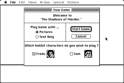 The Shadows of Mordor - Screenshot - Game Select Image